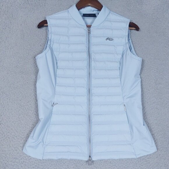 KJUS Jackets & Blazers - KJUS Bellavista Vest Women 38 M Blue LC40 -F00 BULK Down Full Zip Puffer Outdoor